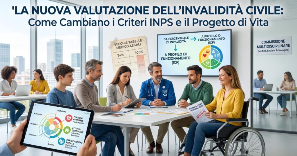 Immagine di copertina, Nuova valutazione Invalidità civile